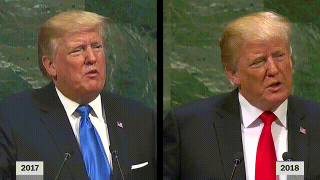 From Rocket Man To Courageous Trump On Kim Jong Un At The U N